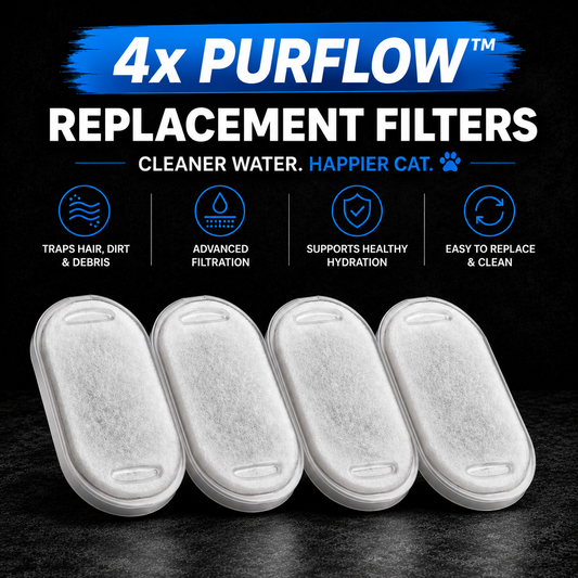 PurFlow™ Fountain Filters - 4pcs