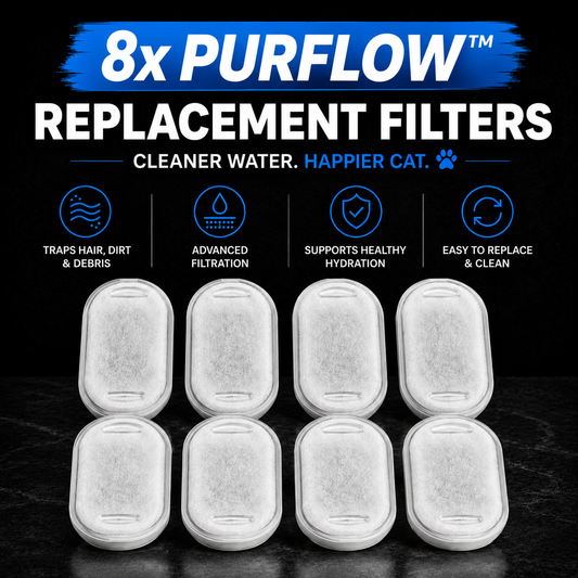 PurFlow™ Fountain Filters - 8pcs